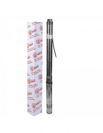 Resigilate - Pompa submersibila inox DDT Profesional 3SDM3/20, 75 mm diametru, 20 turbine, 1500 W, 6 MC/H - RESIGILATA