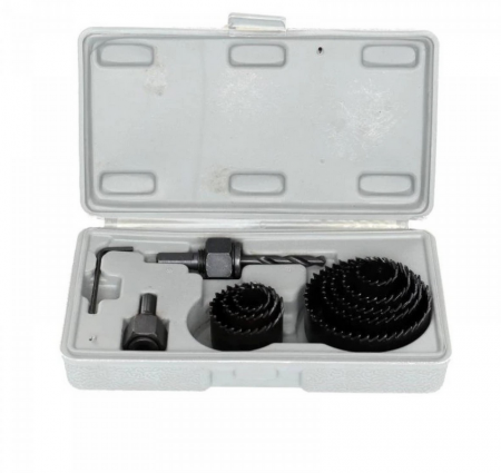 Set 11 freze pentru gaurit lemn, rigips, plastic 19 - 64 mm [4]