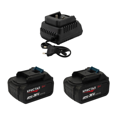 Set Masina De Gaurit si Infiletat Si Masina De Insurubat cu Impact DDT-KRISTAL 2 Acumulatori 36V 4Ah,Brushless, Motor fără perii [19]