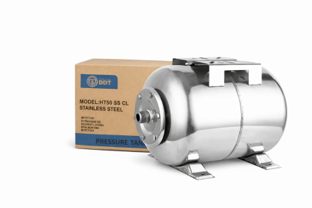 Accesorii pompe - Vas expansiune hidrofor 50 litri Inox DDT, Rezervor tip butelie cu Membrana Inclusa