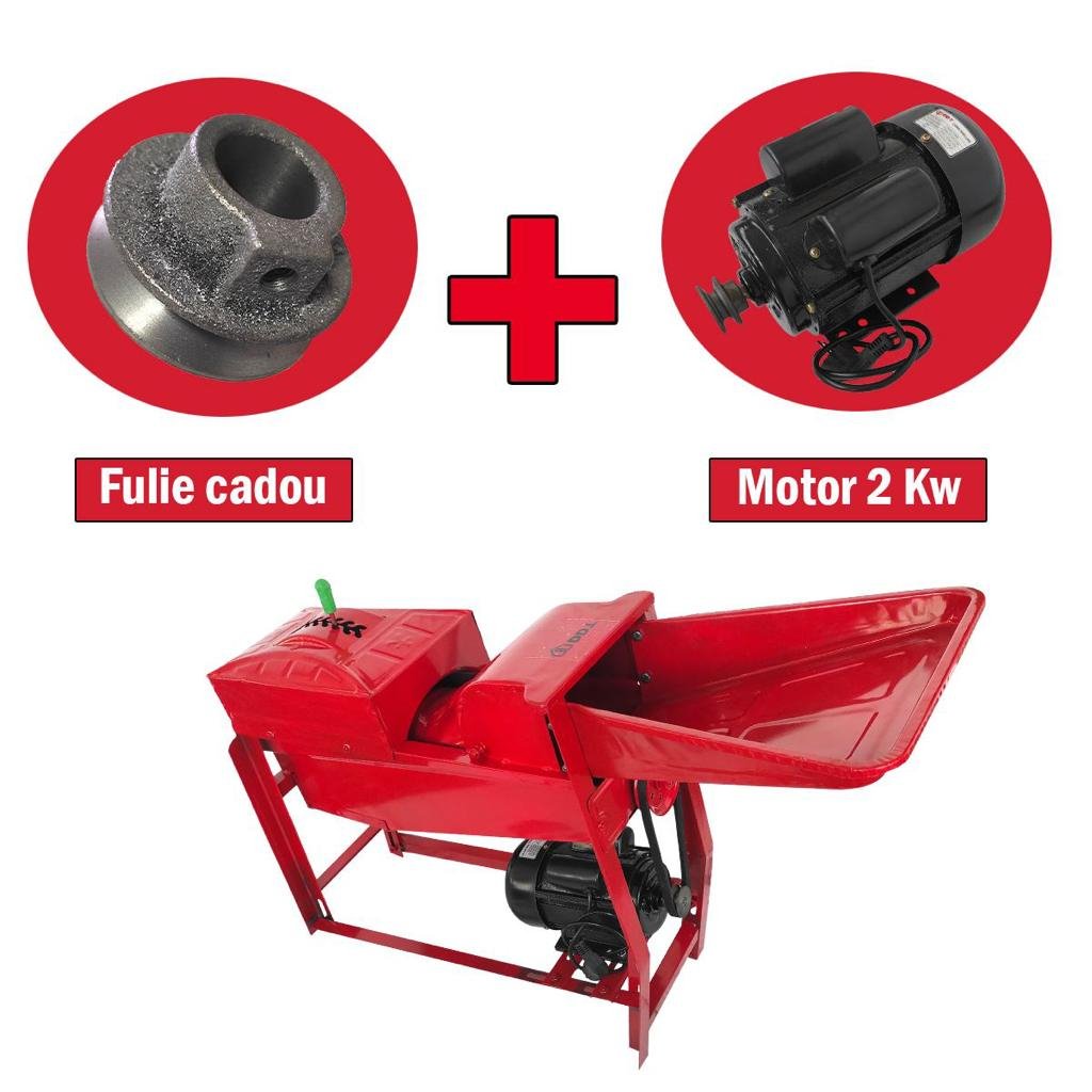 Batoza Masina De Porumb Electrica Pentru Curatat Porumb Ddt Profi Motor Inclus W