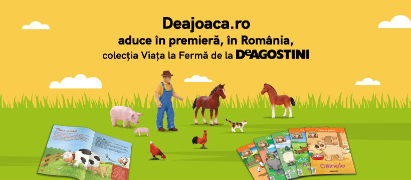 Lansăm colecția de reviste pentru copii ,,Viața la fermă”
