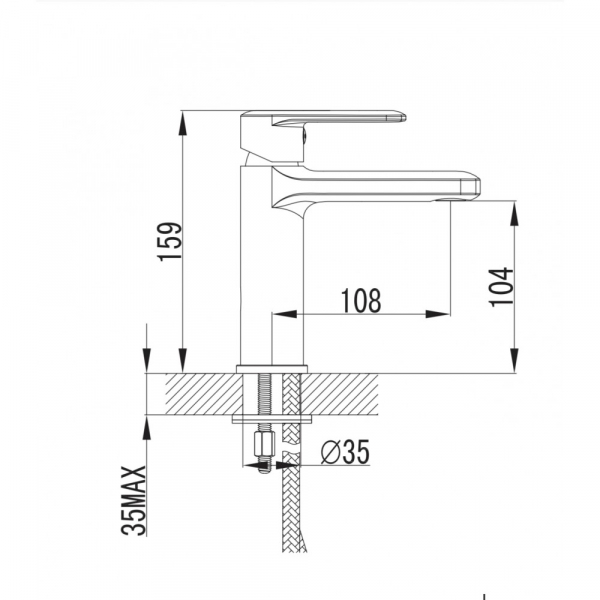 Baterie mixer lavoar - PEARL [2]