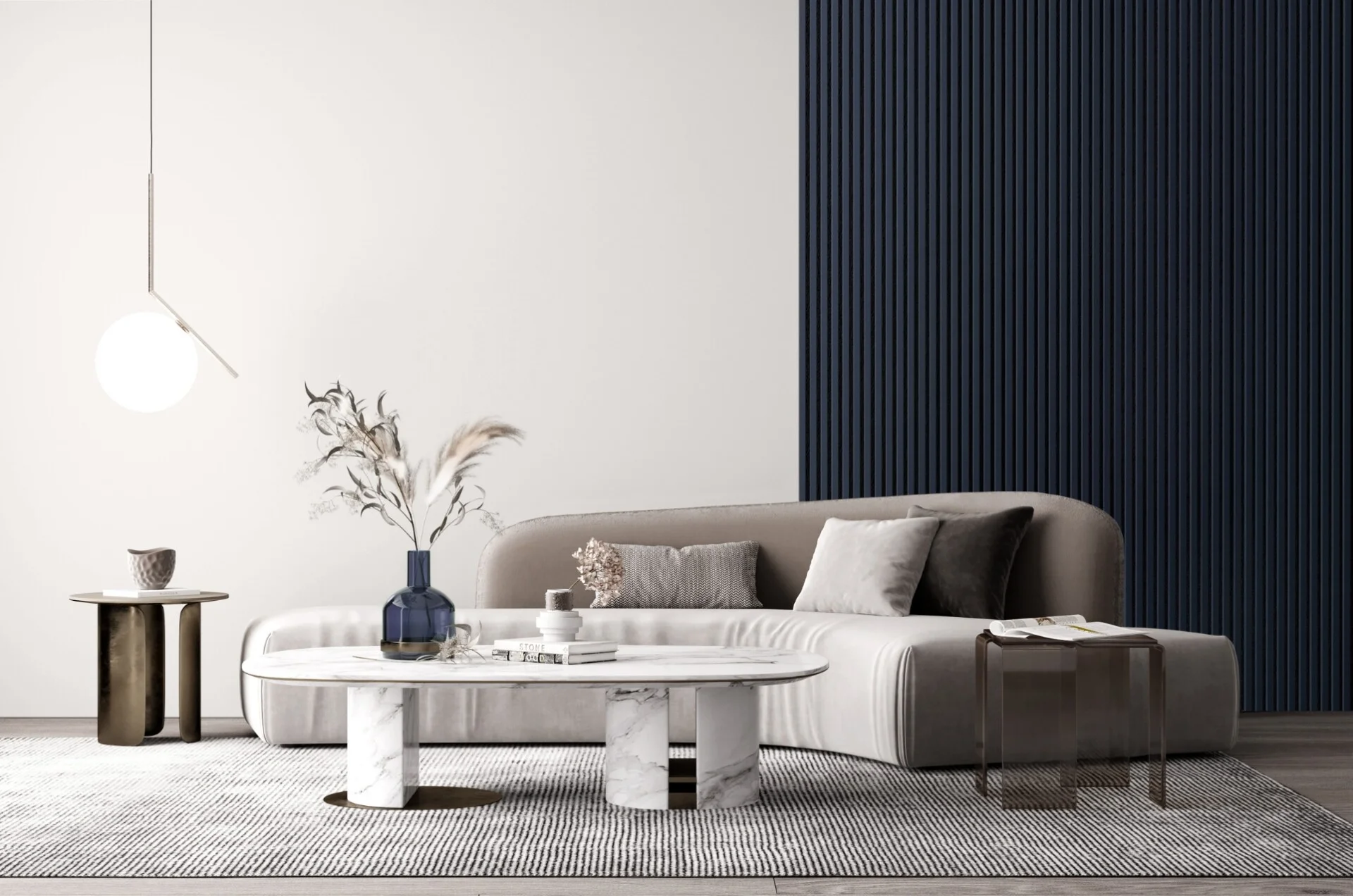 ACOUSTIC LINE NAVY BLUE / BLACK [4]