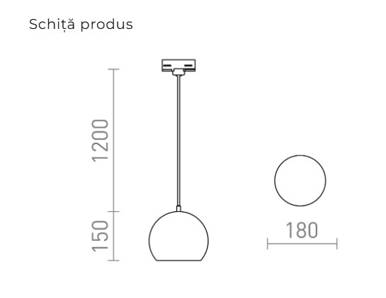 AGNETA – pentru șină cu 3 circuite (suspendat) [2]