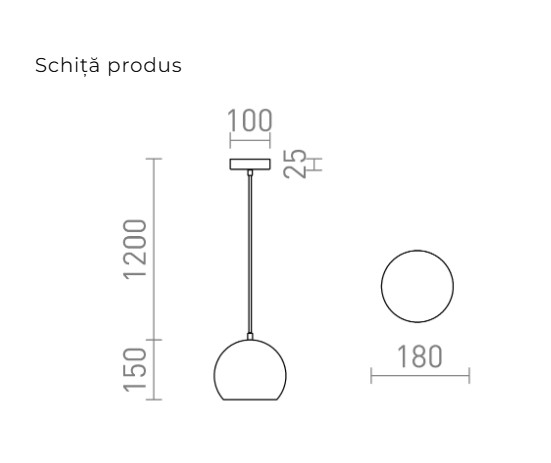 AGNETA SUSPENDAT - Corp de iluminat suspendat [5]