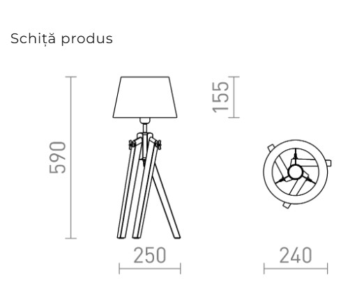 AMBITUS/ALVIS DE MASĂ - lampa de masă [2]