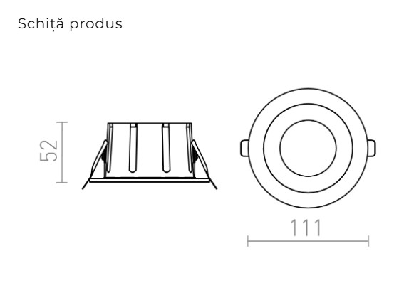 ANSEL - Lumină LED încastrabilă [4]