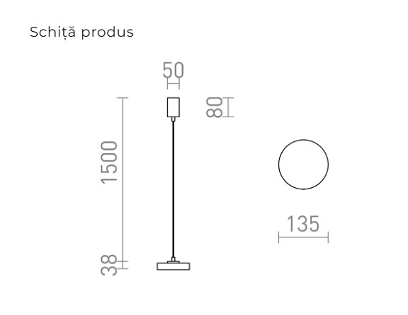 ARETHA I - Corp de iluminat suspendat [4]