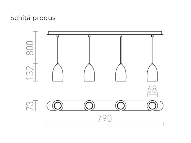 BABADES IV - Corp de iluminat suspendat [2]