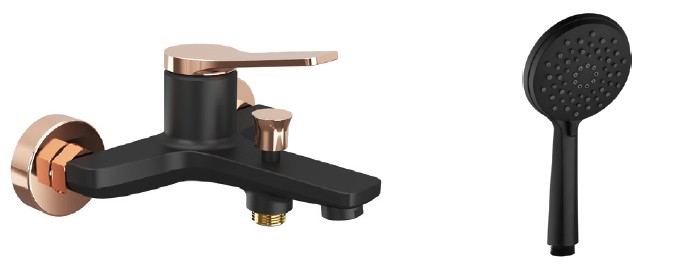 Baterie mixer cada - ANDARE NERO ROSE GOLD [1]