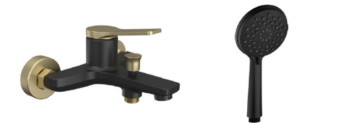 Baterie mixer cada - ANDARE NERO BRONZE [1]