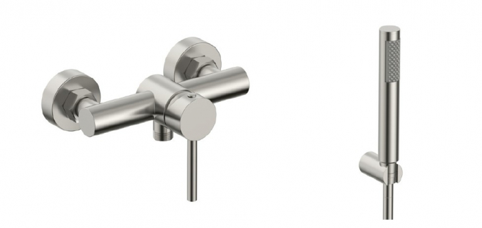 Baterie mixer dus - ARTEMIS INOX SATINATO [1]