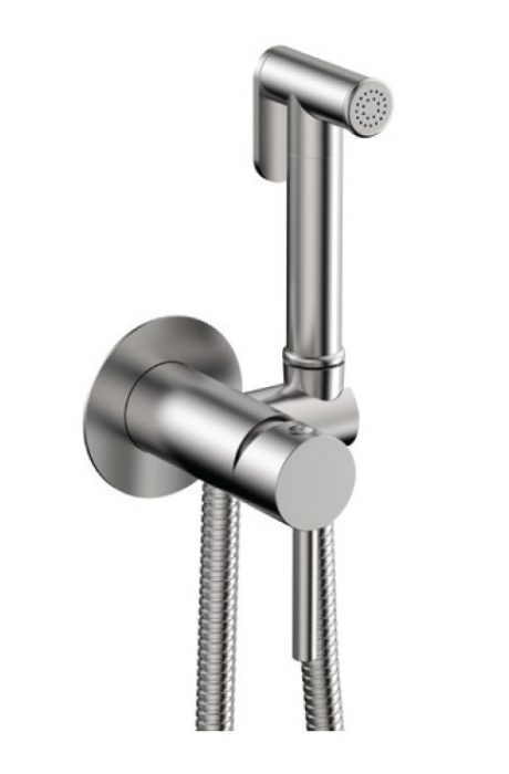 Baterie mixer pentru bideu – ANDARE INOX SATINATO [1]