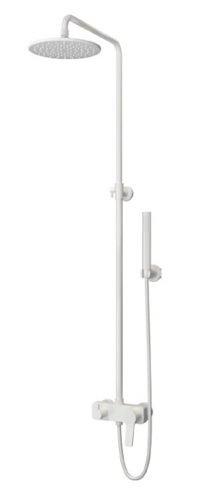 Baterie mixer pentru duș cu cap fix - ANDARE BIANCO [1]