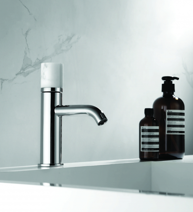 Baterie mixer pentru lavoar -  JOAN MARMO BIANCO [3]