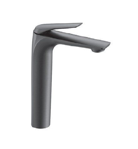 Baterie mixer inalt pentru lavoar - LEA GUN METAL [1]