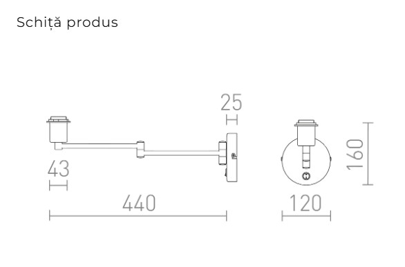 Bază de perete – AVENIDA [3]