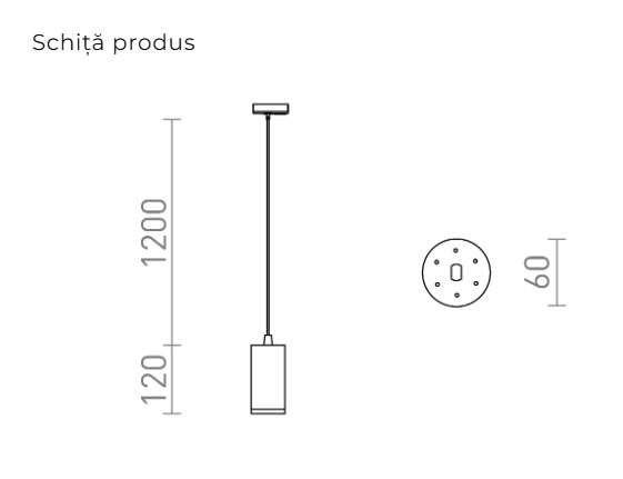 BELENOS – Pandantiv suspendat pentru șină cu 1-circuit [2]