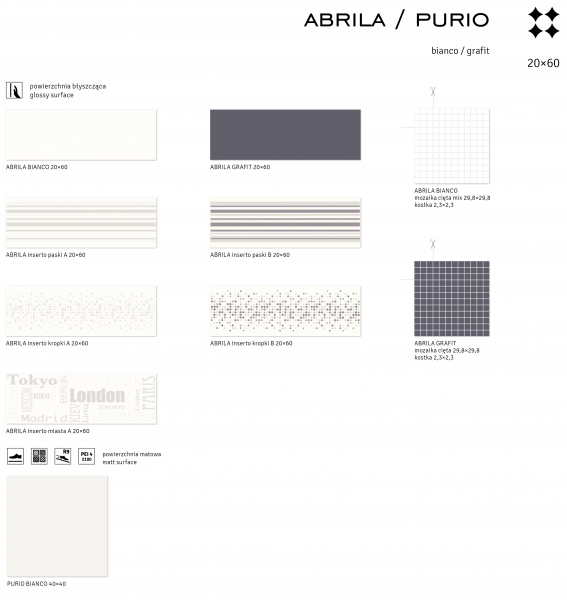 Bianco/Grafit - ABRILA/PURIO [2]