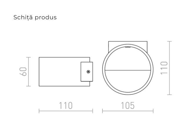 BIARITZ - lampa de perete [3]