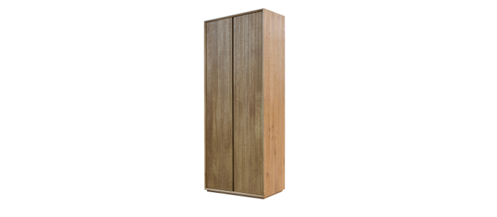 Dulap DAWSON – 80 × 43 × 210 cm, BC Oak / Rustical Oak [2]
