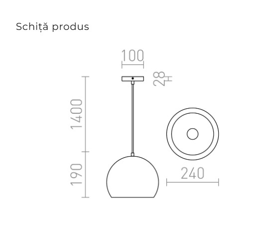BLONDIE - Corp de iluminat suspendat [4]