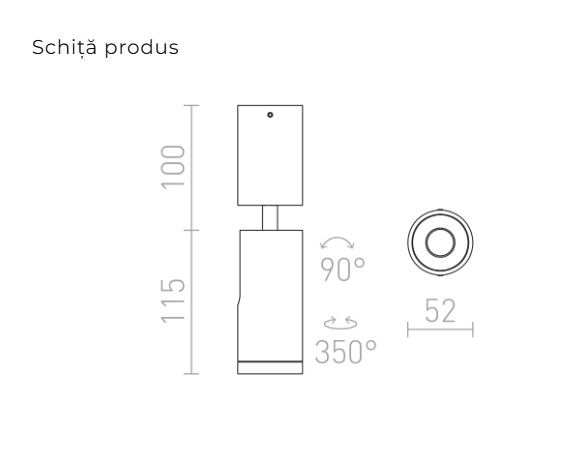 BOGARD DE TAVAN - spot luminos [3]