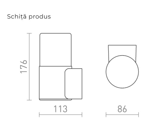 BONNIE DE PERETE - lumină de exterior [2]