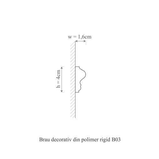 Brau de perete  B3 - 4x1.6x200 cm [4]