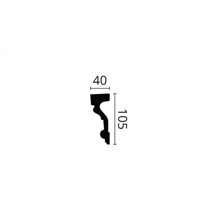 Brau decorativ Z1 105x40x2000 [2]
