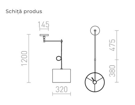 BROADWAY SUSPENDAT CU BRAT [3]