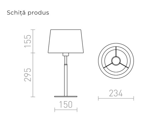 BRODWAY DE MASĂ - lampa de masa [2]