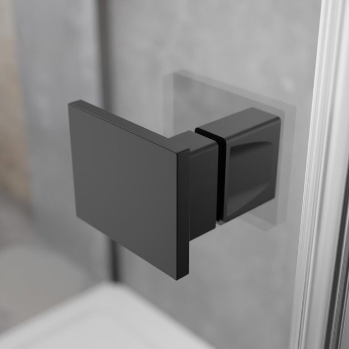 Cabina de duș Essenza 6 Negru KDJ [4]