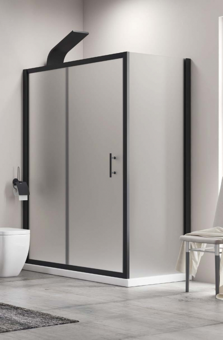 Cabina de Dus - FLORA 500 + S-10 NERO [1]