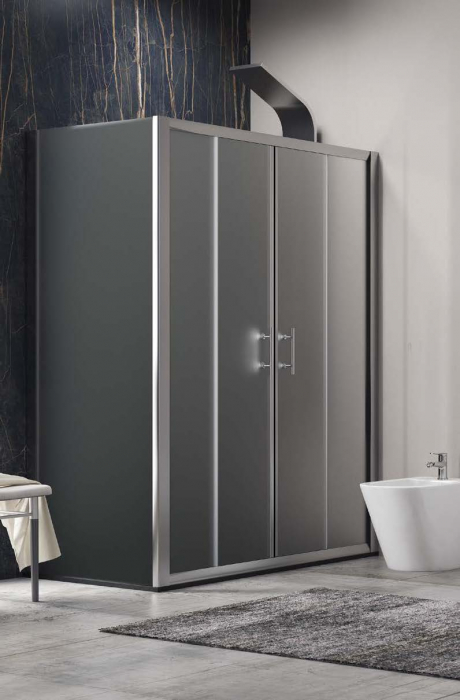Cabina de Dus - FLORA 600 + SN-10 CROMO ICY [1]