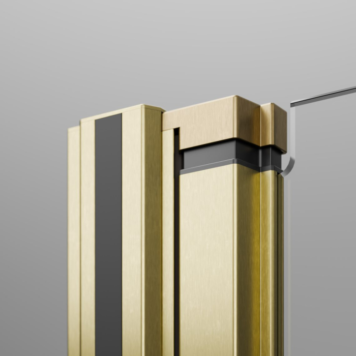 Cabina de duș Nes 6 Brushed Gold KDS I [7]
