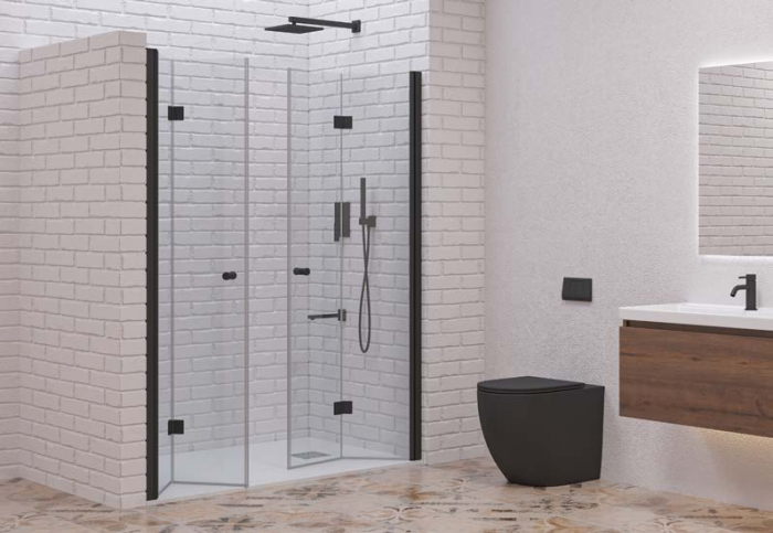 Cabina de dus - S 7 DP NERO [1]