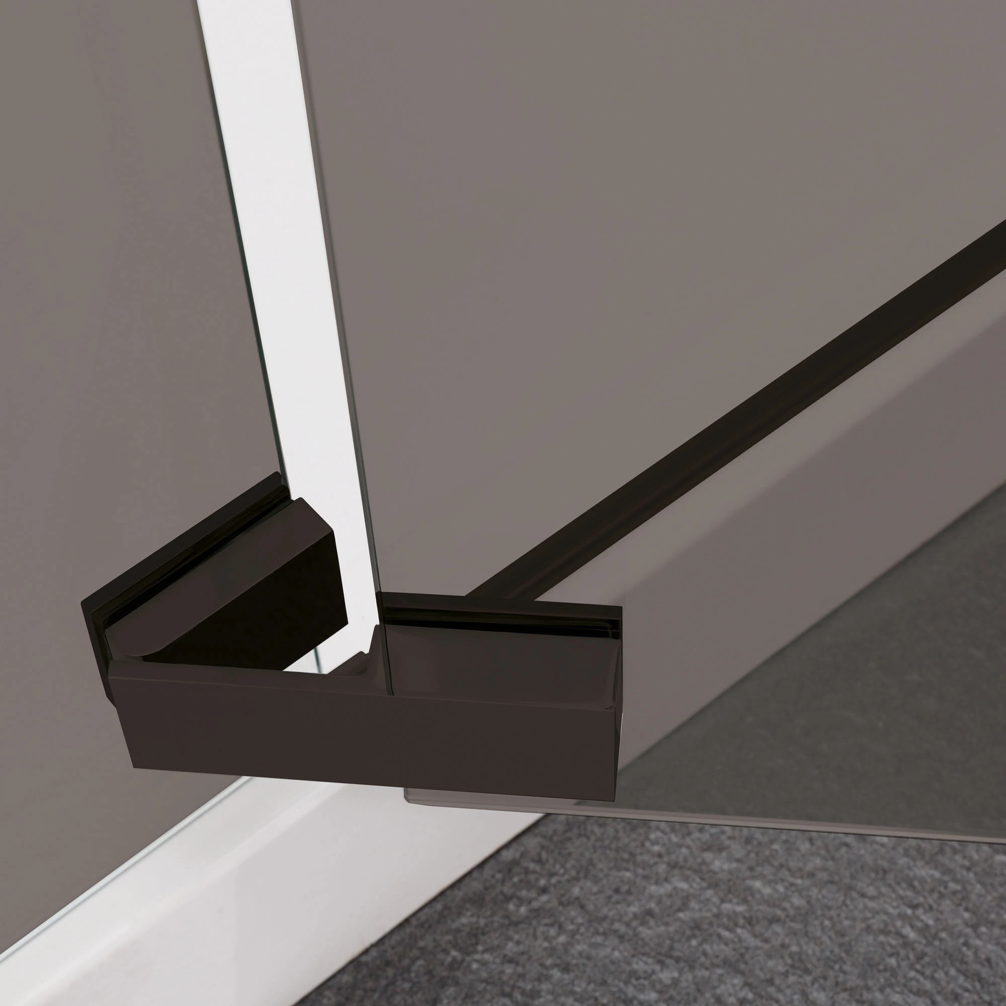 Cabina de dus WST 02 - PROFIL NEGRU STICLA FUMURIE [4]