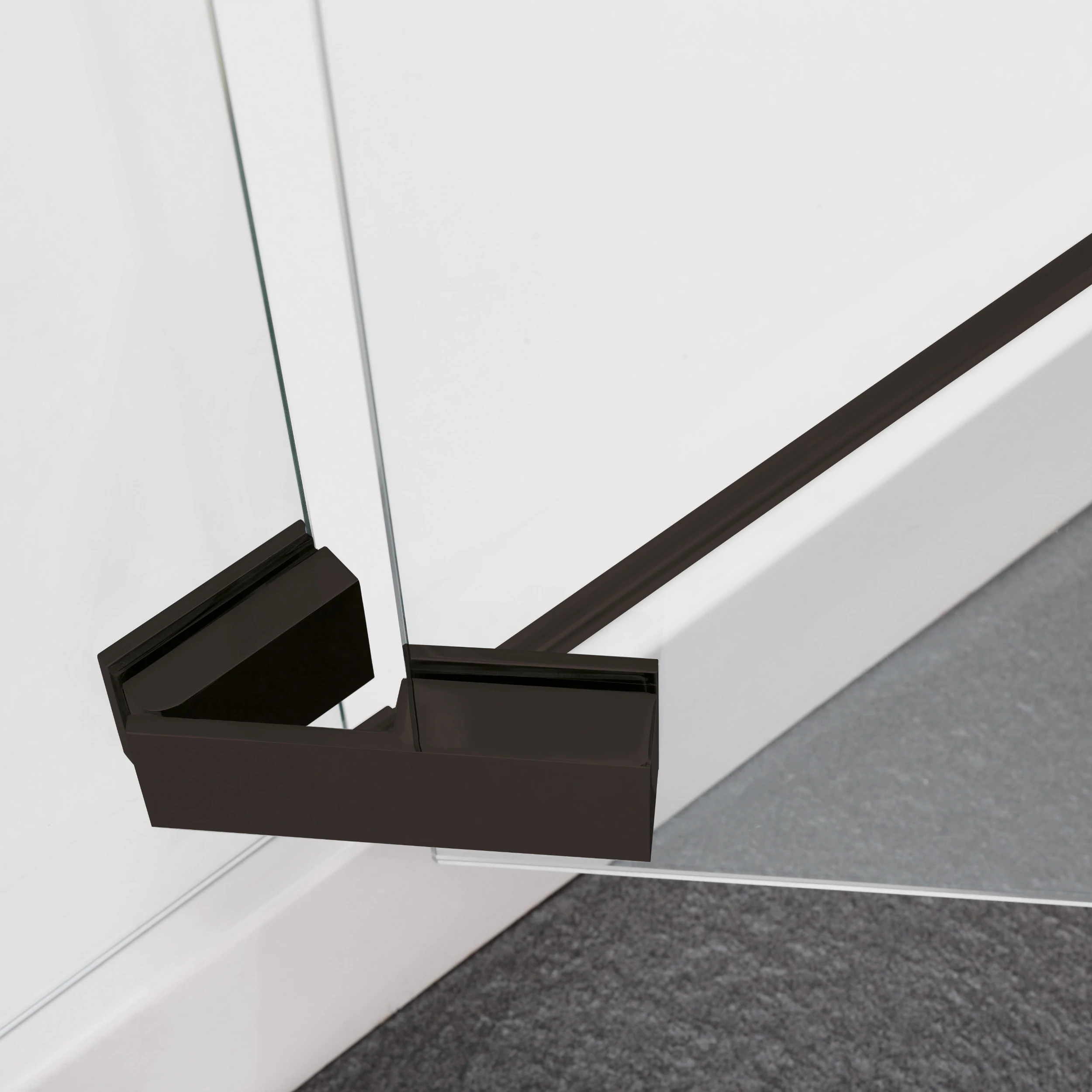 Cabina de dus WST 02 - PROFIL NEGRU STICLA TRANSPARENTA [5]