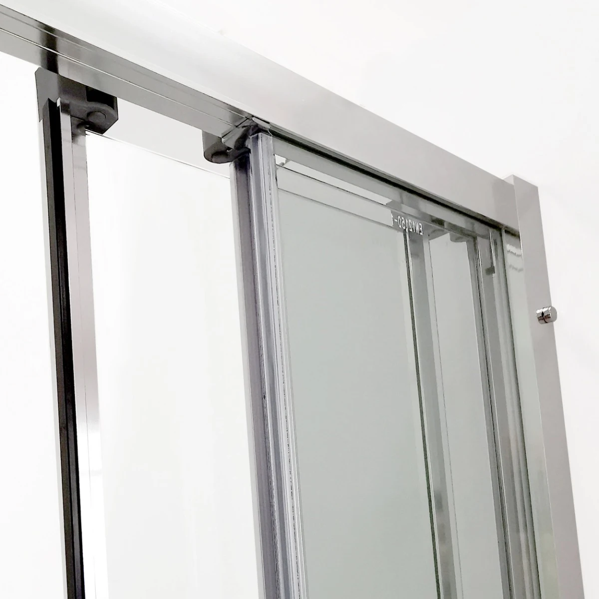 Cabina de dus WST 17 - PROFIL INOX STICLA TRANSPARENTA [2]