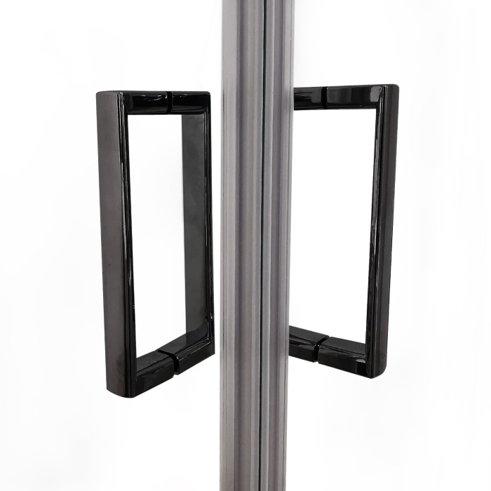 Cabina de dus WST13 - PROFIL NEGRU, STICLA TRANSPARENTA [7]