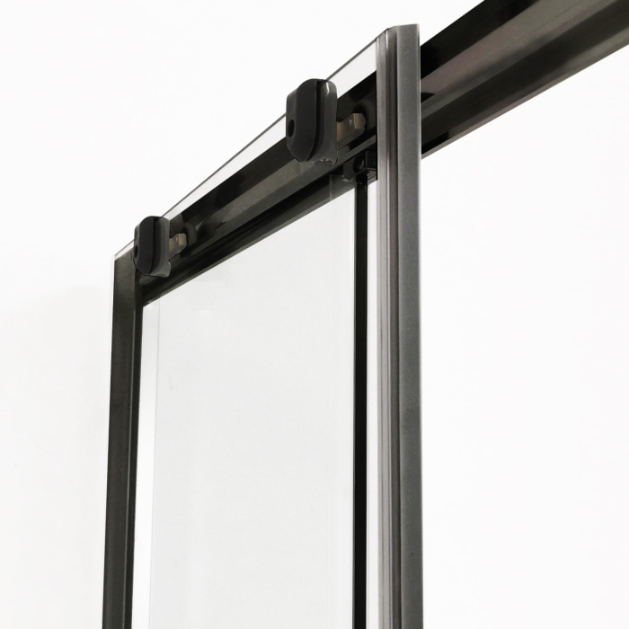 Cabina de dus WST13 - PROFIL NEGRU, STICLA TRANSPARENTA [4]