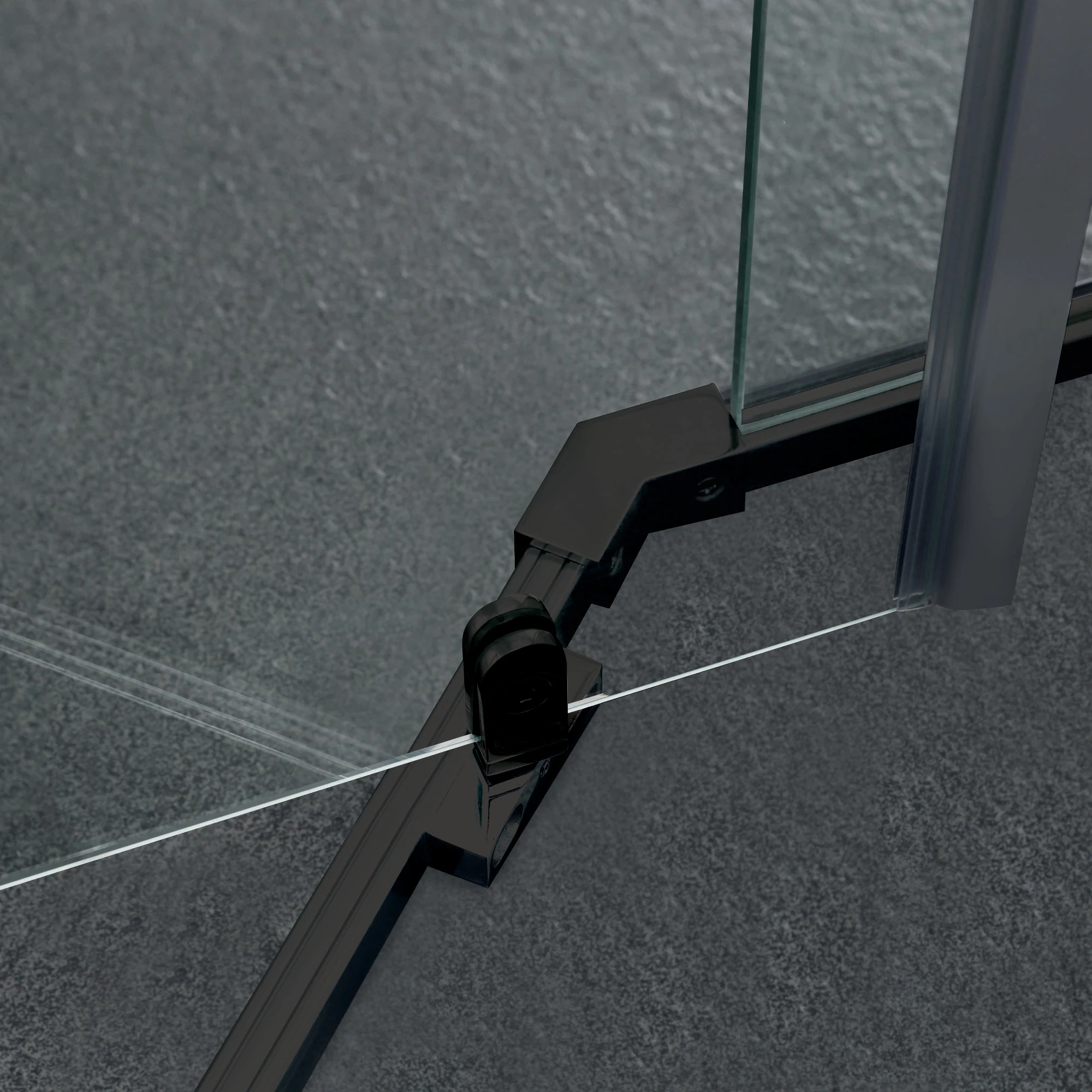 Cabina dus WST 06 - STICLA TRANSPARENTA, PROFIL NEGRU [7]