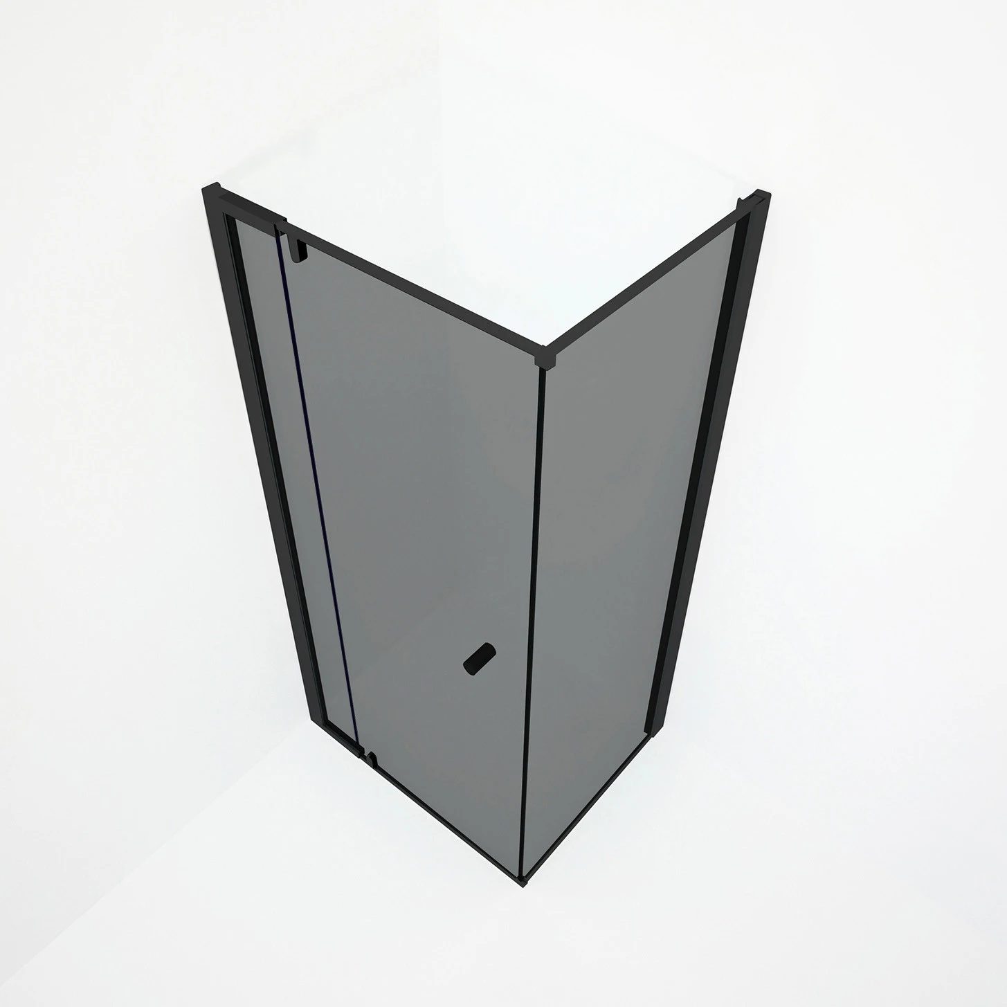 Cabina dus WST09 - PROFIL NEGRU, STICLA FUMURIE [2]