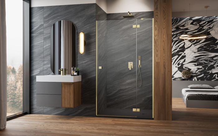 Cabina Essenza 8 Brushed Gold DWJ [2]