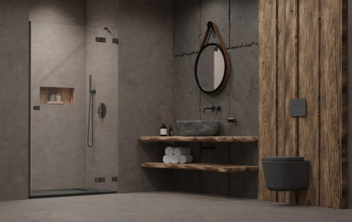 Cabina Essenza Pro 6 Brushed GunMetal DWJ [4]