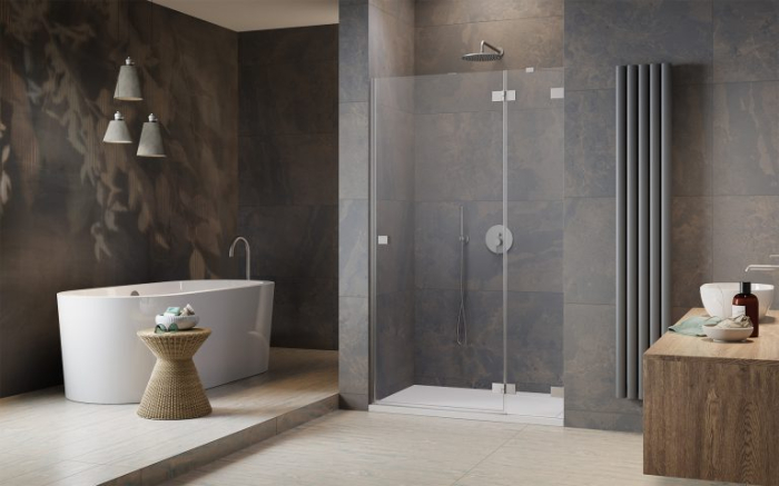 Cabina Essenza Pro 6 Brushed Nichel DWJ [2]