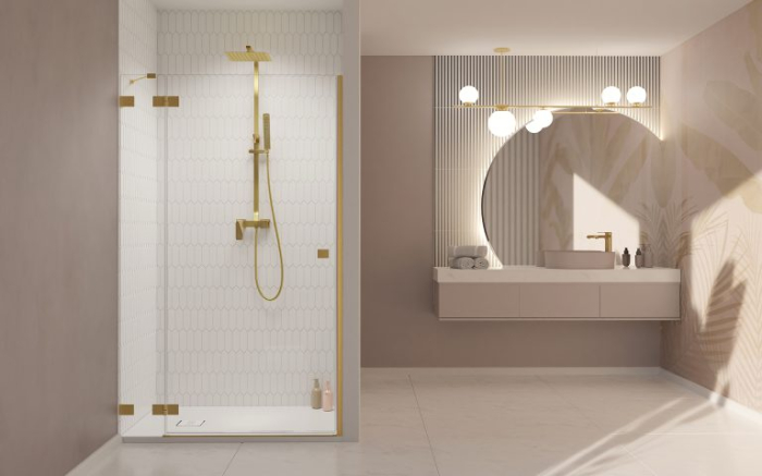 Cabina Essenza Pro 6 Brushed Gold DWJ [2]