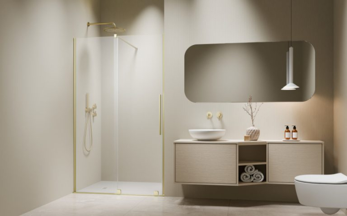 Cabina Furo Brushed Light Gold DWJ [2]